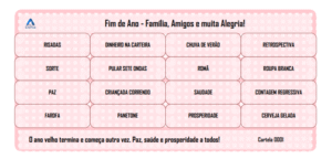 Kit Bingo Festas de Fim de Ano